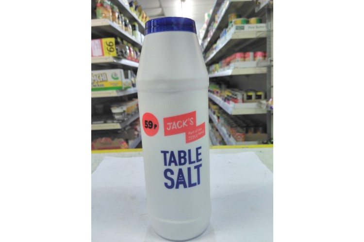 Jacks Table Salt 750g