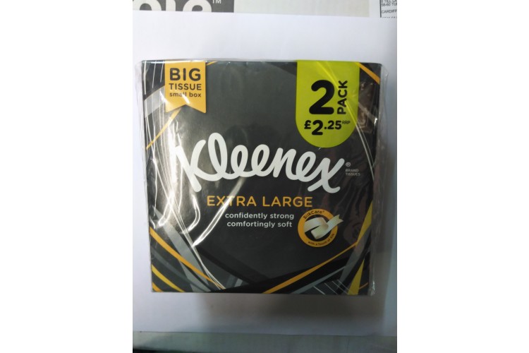 Kleenex Extra Large Tissues 2 Pack