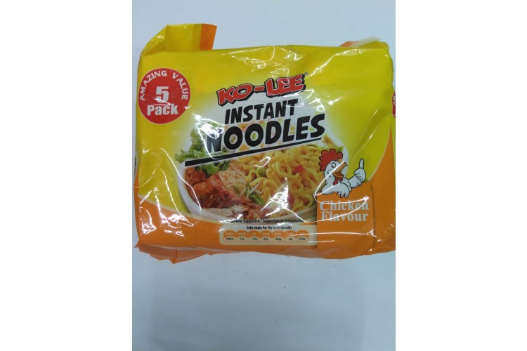 Ko Lee Instant Noodles Chicken Flavour 5 pack