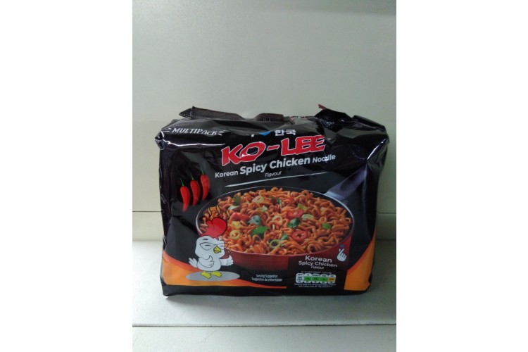 Ko Lee Korean Spicy Chicken  Noodle 4x70g