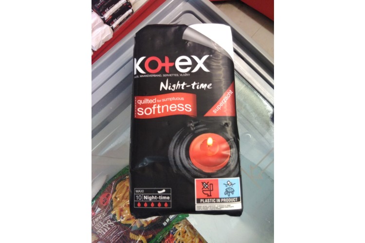 Kotex Softness Maxi Pads Night time 10 night time 