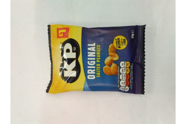 Kp Original Salted Peanuts 65ge 