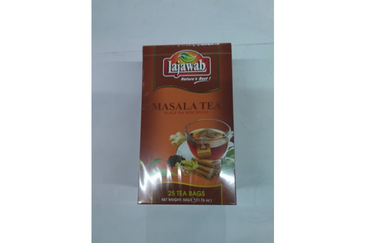 Lajawab Masala Tea 20 Bags Black Tea With Spices