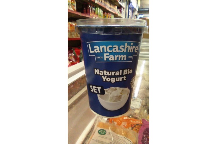 Lancashire Farm Natural Bio Yogurt 500g