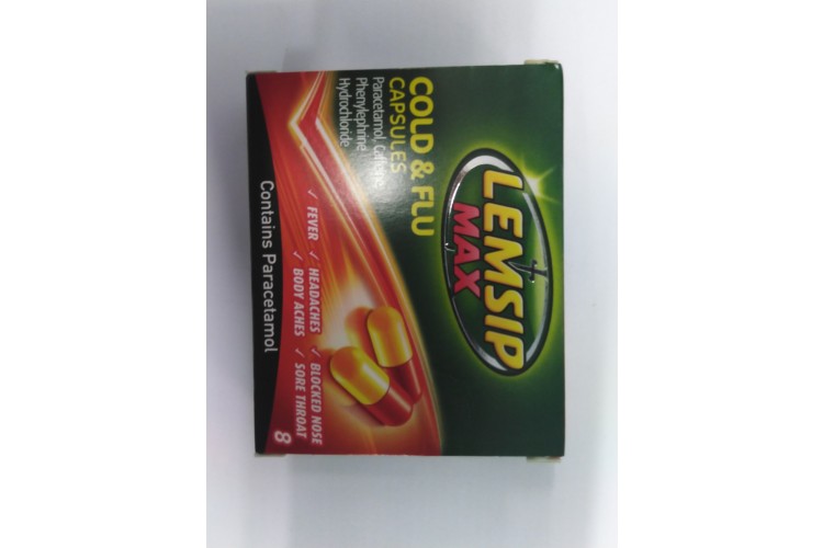 Lemsip Max Cold & Flu Capsules