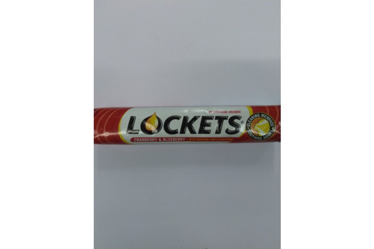 Lockets Cranberry & Blueberry  41g