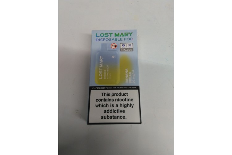 Lost Mary Banana Break 2% NICOTINE 600 Puffs