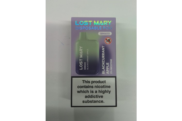 Lost Mary Blackcurrant Apple 600 Puffs