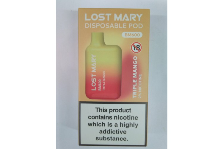 Lost Mary Disposable Pod Triple Mango BM600 