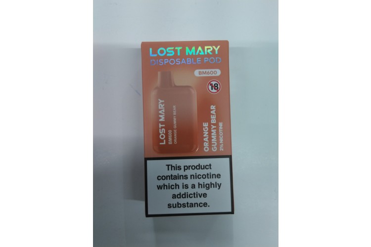 Lost Mary Orange Gummy Bear 20mg