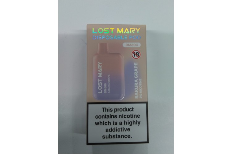 Lost Mary Sakura Grape 20mg