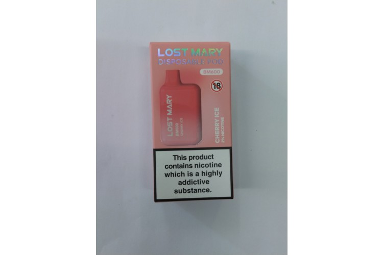 Lost Mary Cherry Ice 600 Puffs