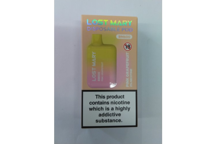 Lost Mary Pink Grapefruit 600 Puffs