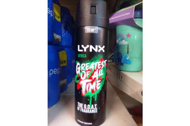 LYNX AFRICA Deodorant Body Spray 200ml