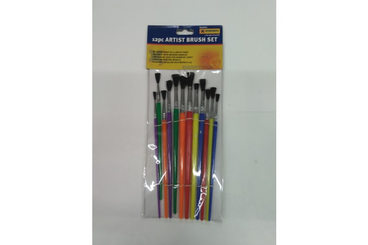 Marksman 12PC Brush Set