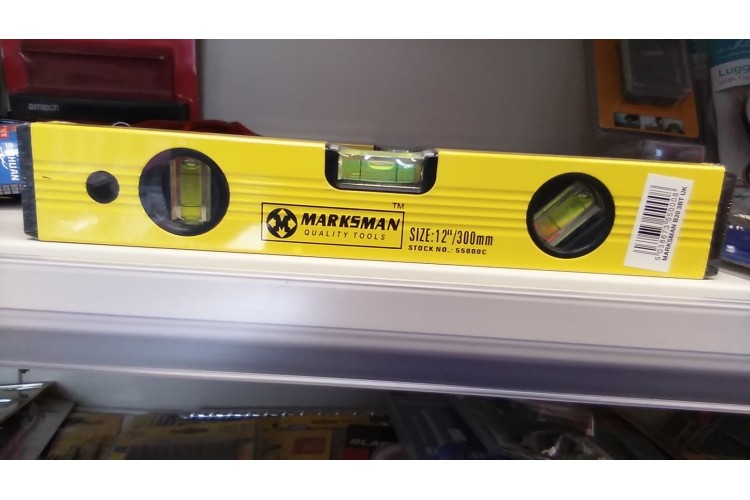 Marksman Curved Spirit Level 12'