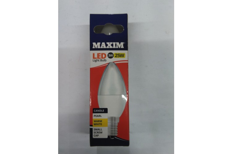 Maxim LED Light Bulb 3W=25W Day Light