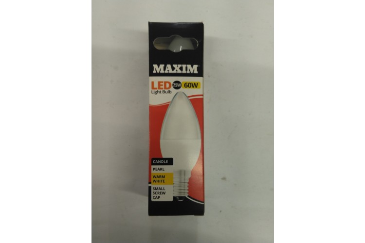 Maxim LED Light Bulb 7.5W=60W Day Light