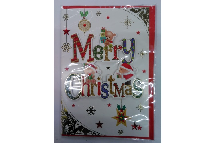 Merry Christmas Greeting Card