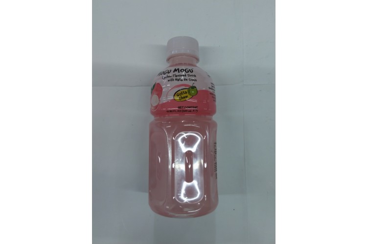 Mogu Mogu Lychee Flavored Drink With Nata De Coco