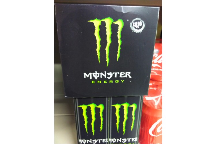 Monster Energy 4 x 500ml pack