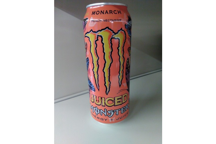 Monster Juiced Monarch Peach Nectarine 500ml