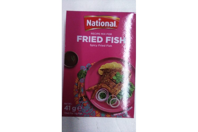 National Fried Fish 39g ANY 2 FOR £1.50