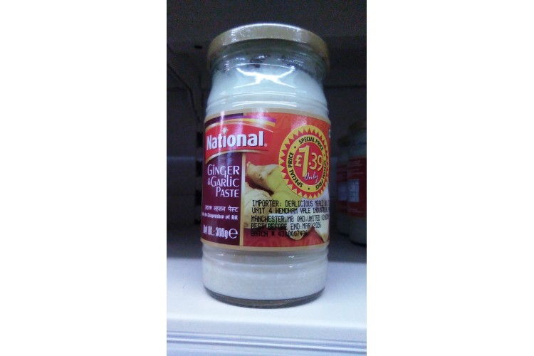 National Ginger & Garlic Paste 300g