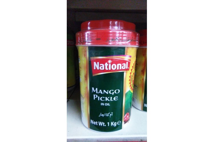 National Mango Pickle In Oil 1kg