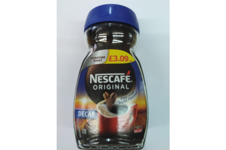 Nescafe Original Decaf Cofee