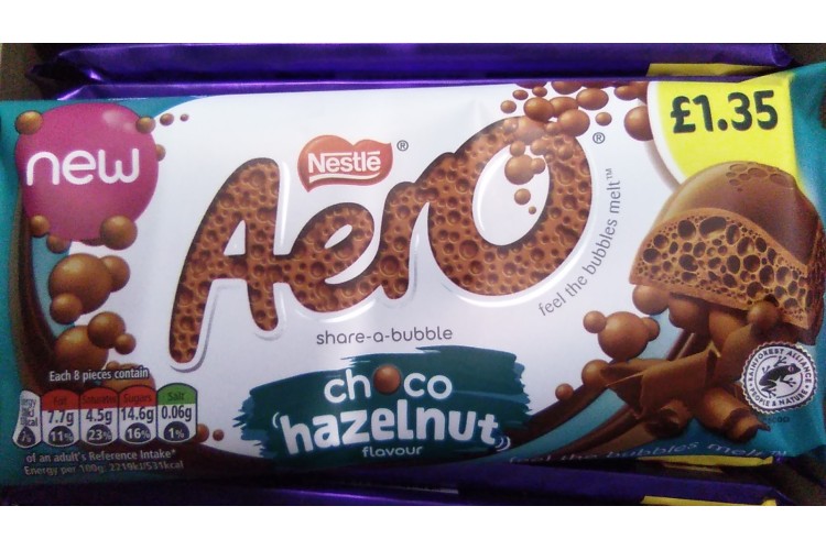 Nestle Aero Choco Hazelnut