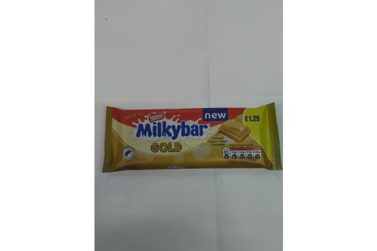 Nestle Milkybar Gold Caramel Flavour White Chocolate  85 g