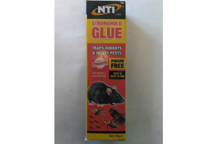 NTI Stronghold Glue Traps Rodents & Insect Pests 120g