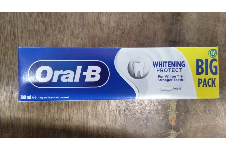 Oral B Whitening Protect Mint Toothpaste 100ml