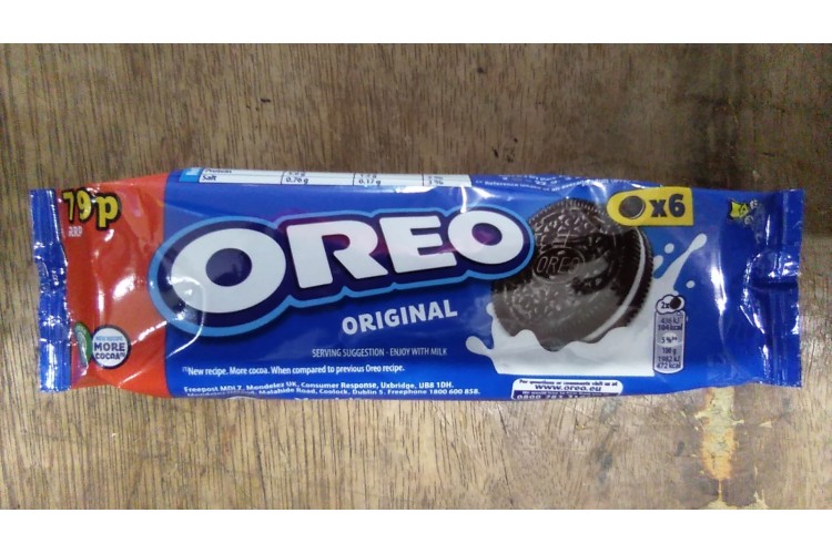 Oreo Original Biscuits 66g