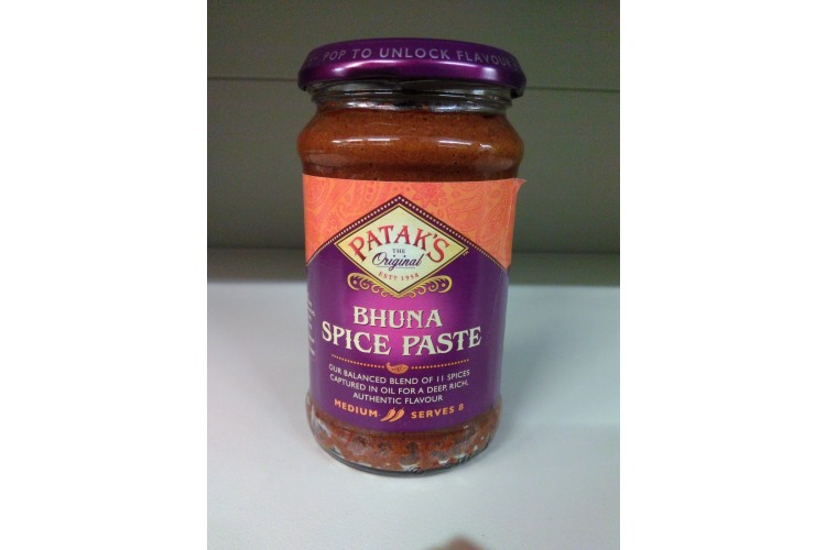 Pataks Bhuna Spice Paste Medium 283g