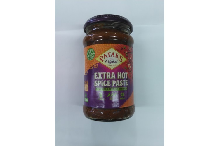 Pataks Extra Hot Spice Paste Hot  283 g