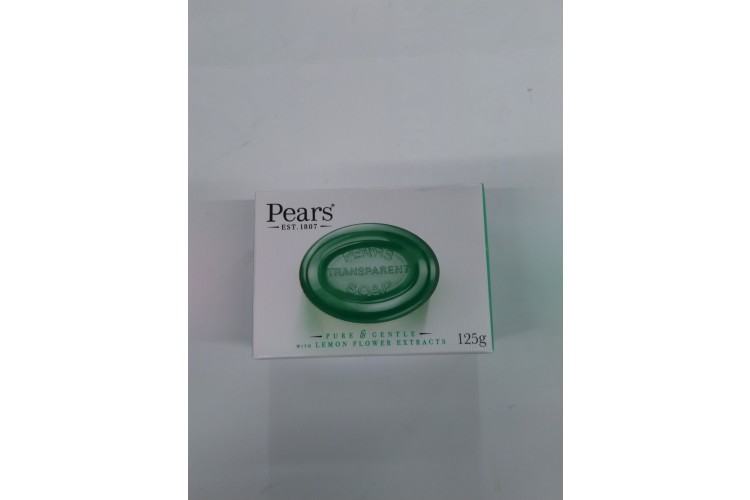 Pears Transparent Soap With Lemon Flower Extracts 125g