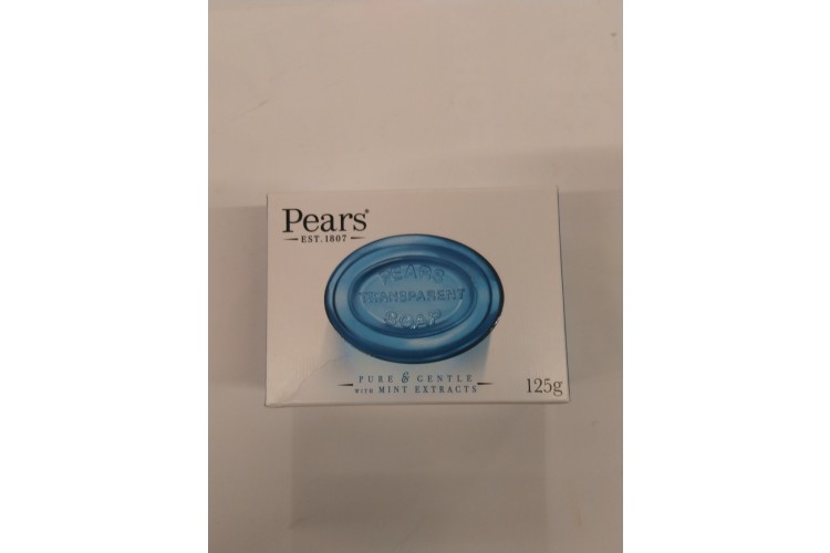 Pears Transparent Soap With Mint Extracts 125g