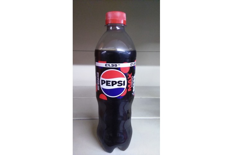 Pepsi no sugar cherry 500 ml