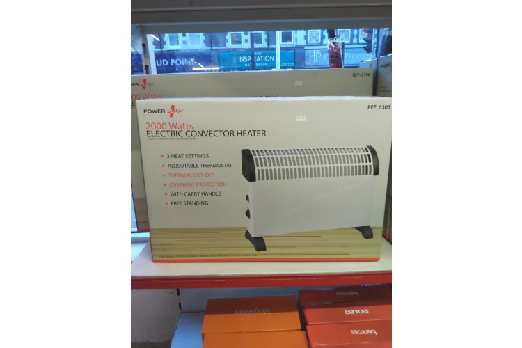 Power Plus 2000 Watts Electric Convector Heater