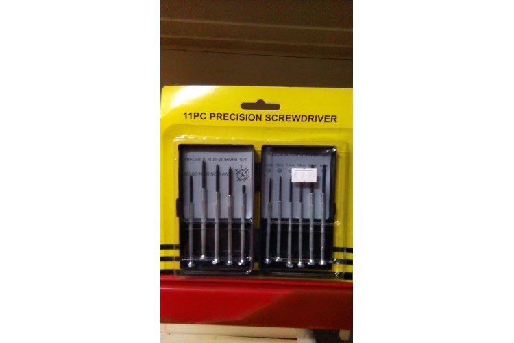 Precision Screwdriver Set With Case pack of 11