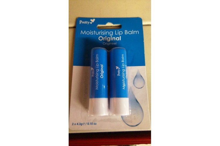 Pretty Moisturising Lip Balm Original  2x 4.3g