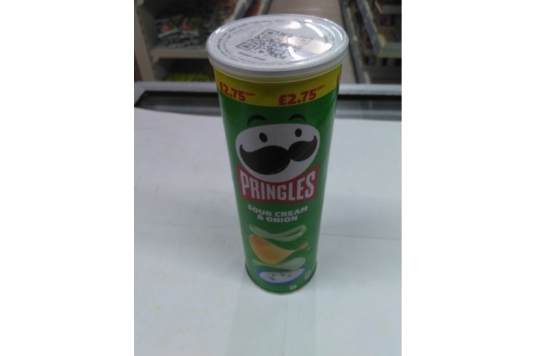 Pringles Sour Cream & Onion 165g