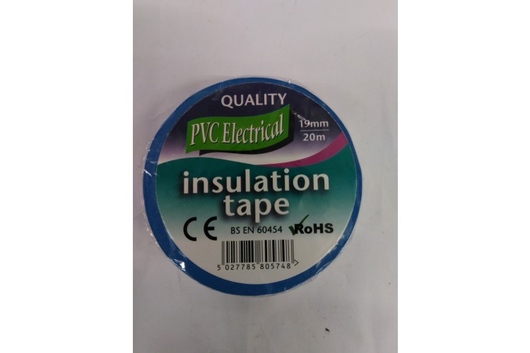 QUALITY PVC ELECTRICAL INSULATION TAPE  - BLUE 