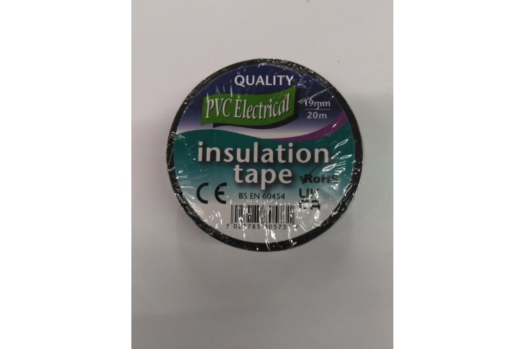 QUALITY PVC ELECTRICAL INSULATION TAPE Black