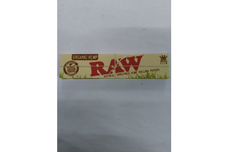 Raw Organic Hemp Kingsize Slim