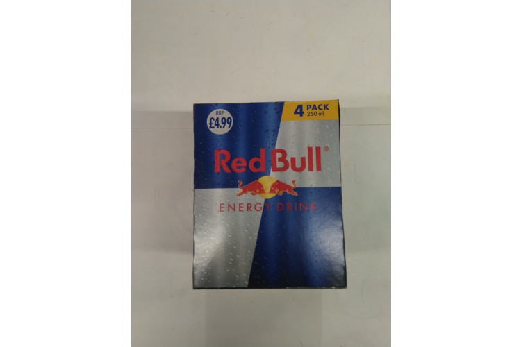 Red Bull Energy Drink 4pk 250ml 