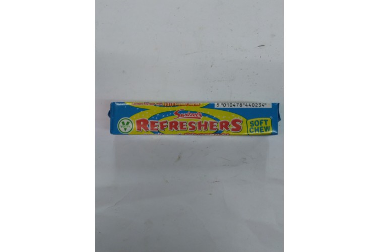 Refreshers Lemon With Fizzy Sherbet Centre Stick Pack 43g