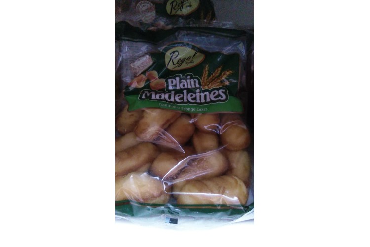 Regal Bakery Plain Madeleines 250g 